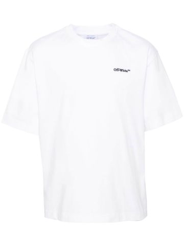 Arrows-motif cotton T-shirt