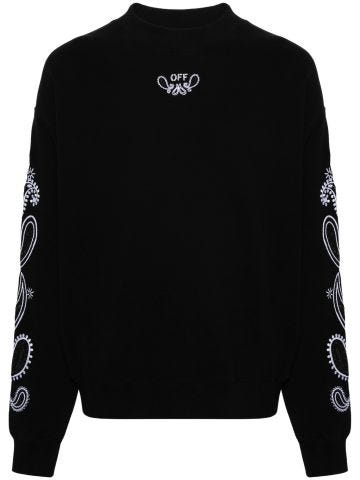 Black Bandana Arrow sweatshirt