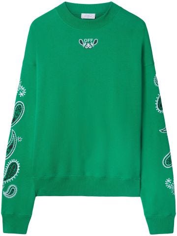 Green Bandana Arrow sweatshirt