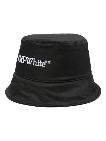 Logo-embroidered bucket hat
