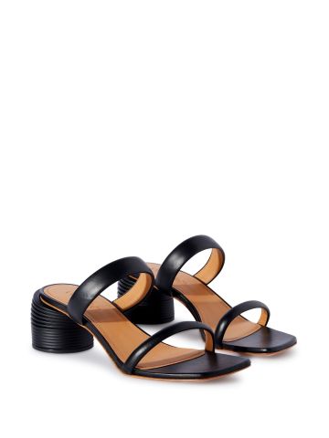 Spring leather sandals
