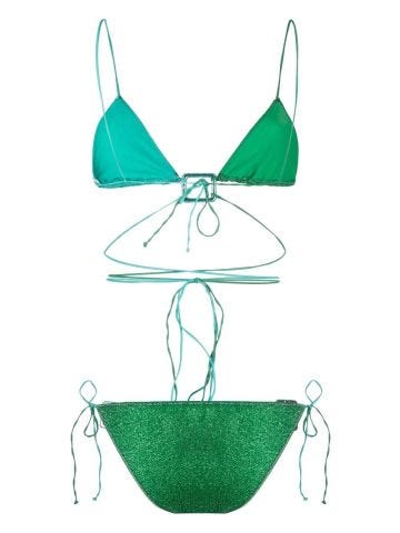 Set bikini verde acqua Lumière Flirty