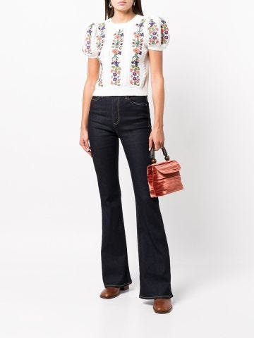 Casey high-rise flare jeans