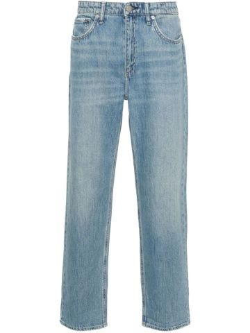 Wren mid-rise straight-leg jeans
