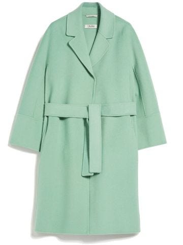Pastel green Arona coat