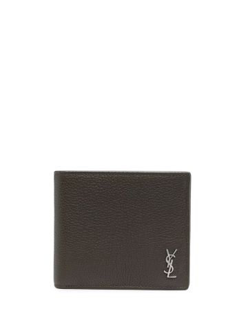 YSL Logo Plaque Wallet