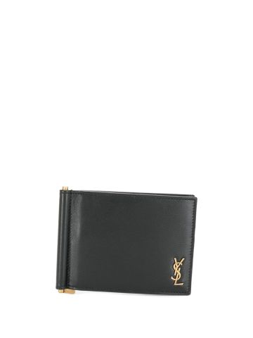Gold logo wallet
