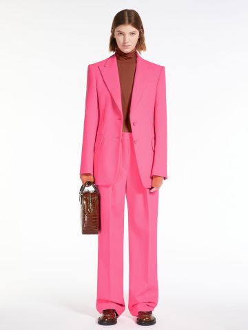 Pink slim fit blazer