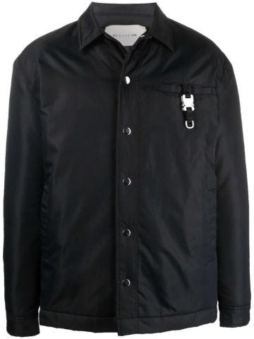 Buckle detailed black Jacket