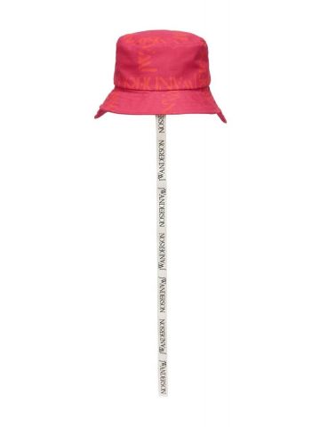 Cappello bucket asimmetrico rosa
