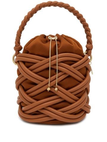Liane brown bucket bag