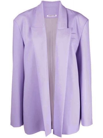 Open front lilac Blazer