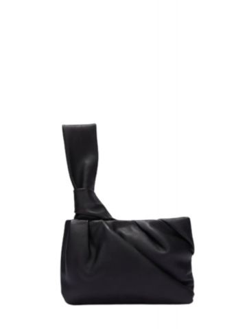 Black Nejiri Clutch Bag