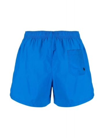 Bright blue drawstring Swim Shorts