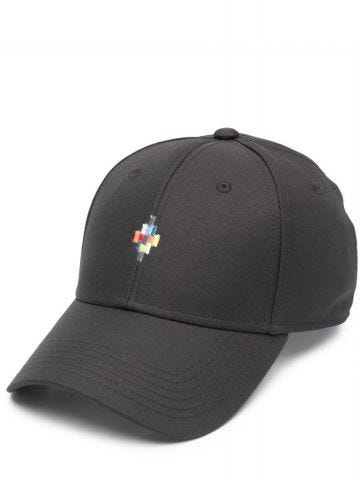 Embroidered logo black baseball Cap