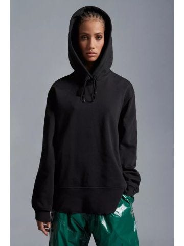 Moncler x Alicia Keys Printed hoodie black
