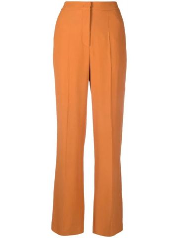 Pantaloni dritti arancio