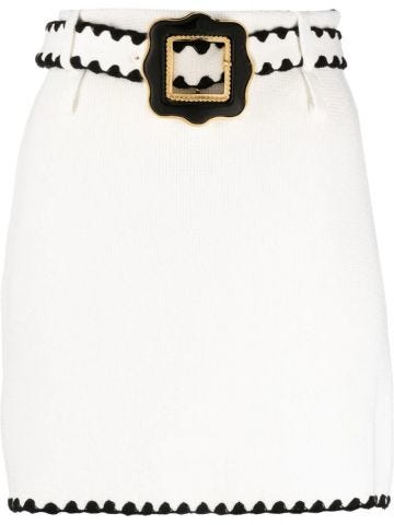 White Helga 2.0 mini Skirt