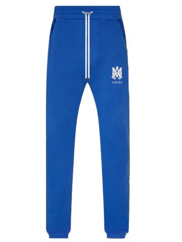 M.A. Core motif blue track Pants