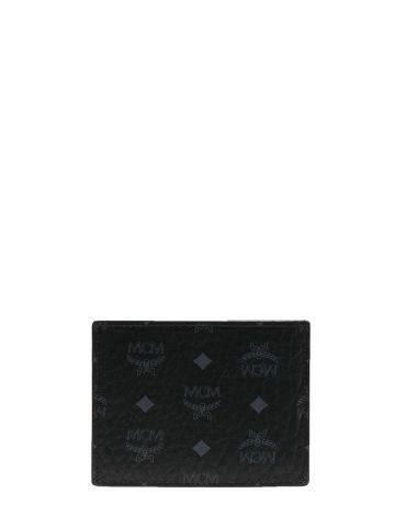 Monogram print black mini Cardholder
