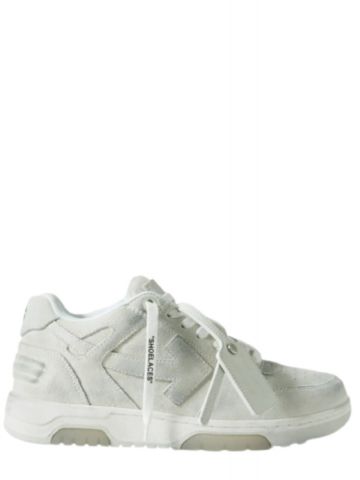 Sneakers Out Of Office in pelle scamosciata bianca