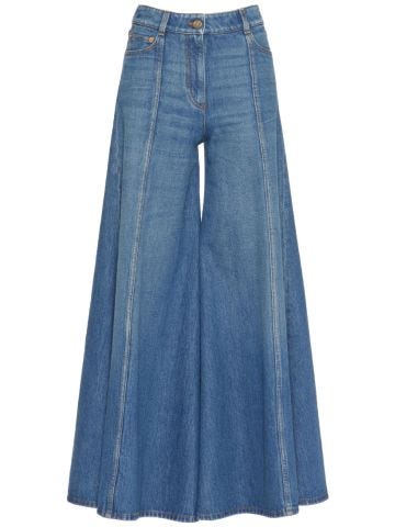 Valentino blue flared jeans
