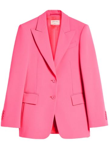 Pink slim fit blazer