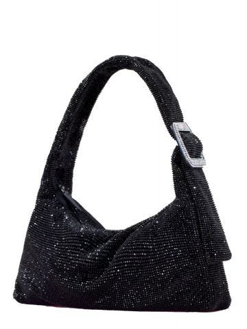 Black Crystal Pina Bausch shoulder Bag