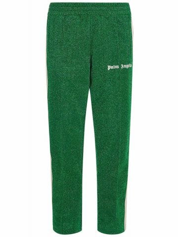 Green lurex sport Pants