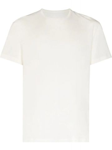 Embroidered logo white T-shirt