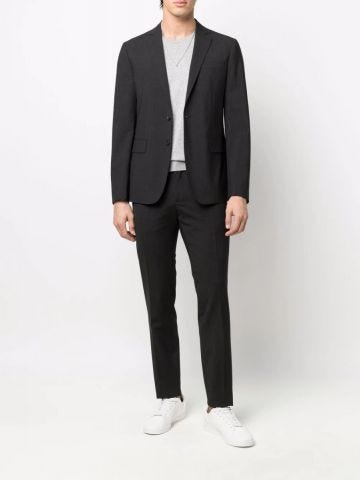 Black single breasted Suit