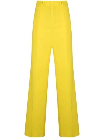 Yellow high waisted tailored Pants