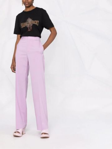 Lilac high waisted tailored Pants
