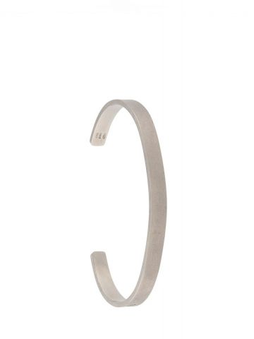 Silver engraved cuff Bracelet