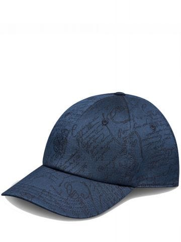 Blue Scritto baseball Cap