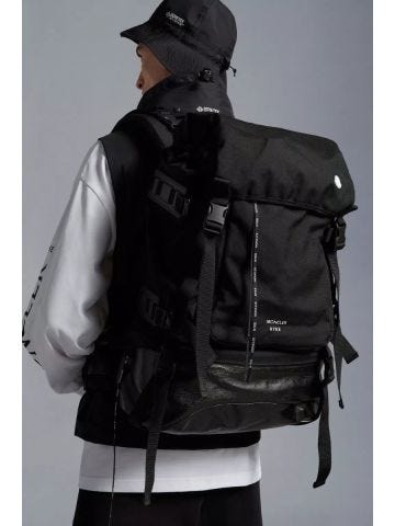 4 Moncler HYKE black Small backpack